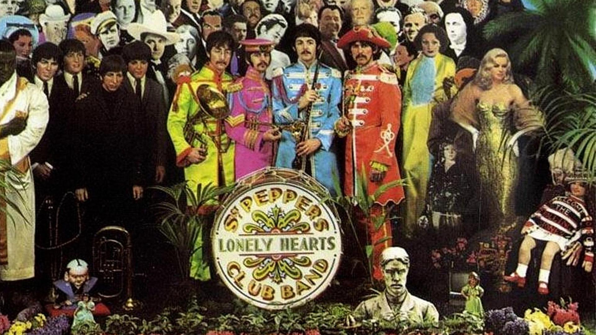 Undated PA file photo of the album cover of Sgt Pepper?s Lonely Hearts Club Band, Beatles (1967). +++(c) dpa - Report+++ |