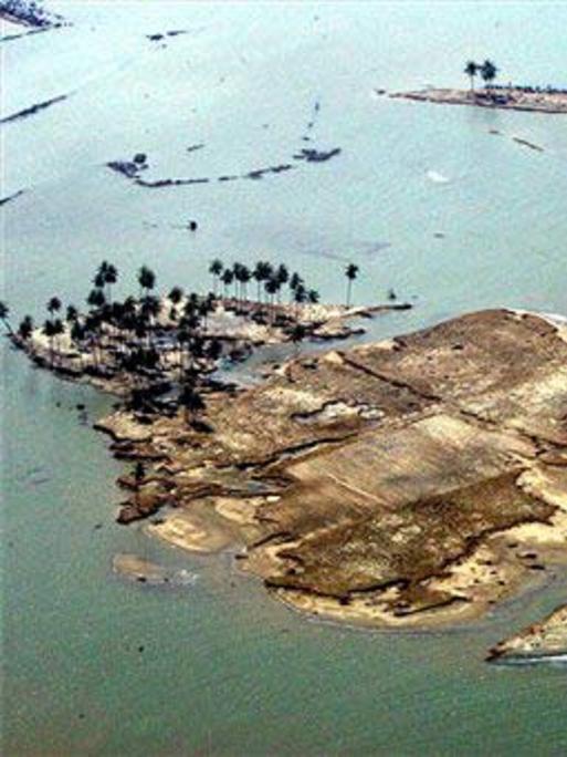 Banda Aceh in Indonesien nach dem Tsunami