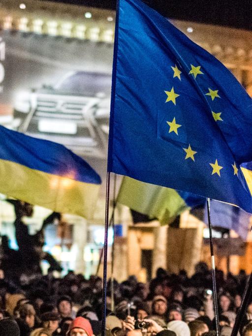 Proeuropäische Proteste in Kiew