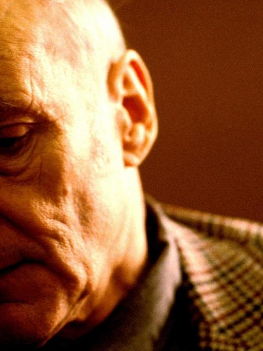 Das Foto zeigt den US-amerikanischen Schriftsteller William S. Burroughs (1914-1997).