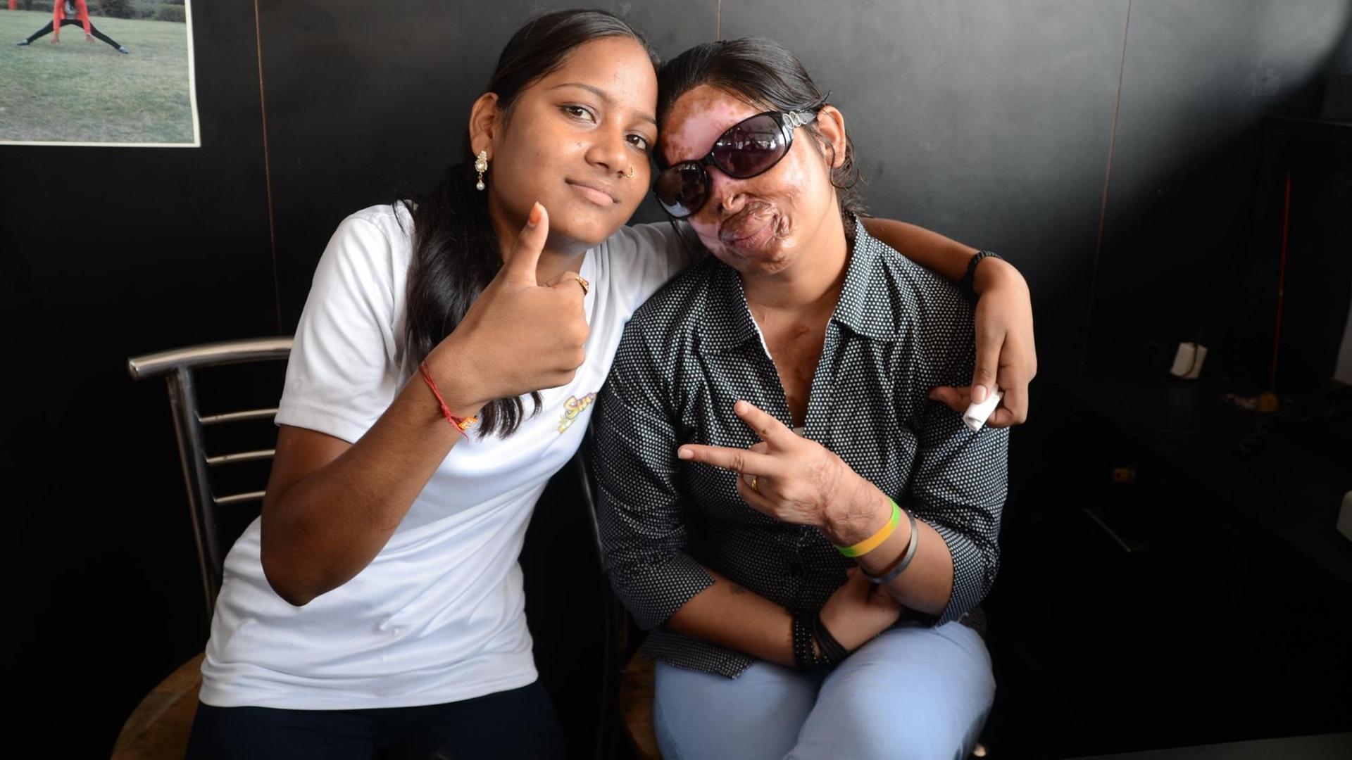 Café "Sheroes Hangout" in Lucknow