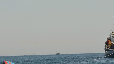 Ein vietnamesisches Boot sinkt nach einer angeblichen Attacke chinesischer Schiffe.