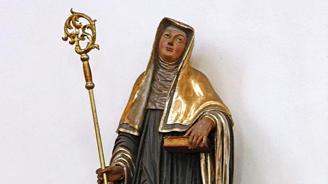 Eine Darstellung der Hildegard von Bingen aus dem 19. Jahrhundert