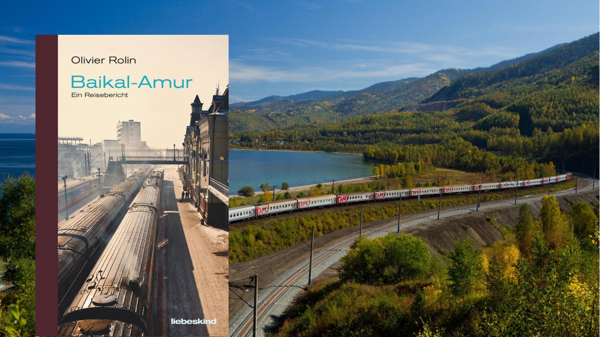 Buchcover: Olivier Rolin: „Baikal-Amur. Ein Reisebericht“