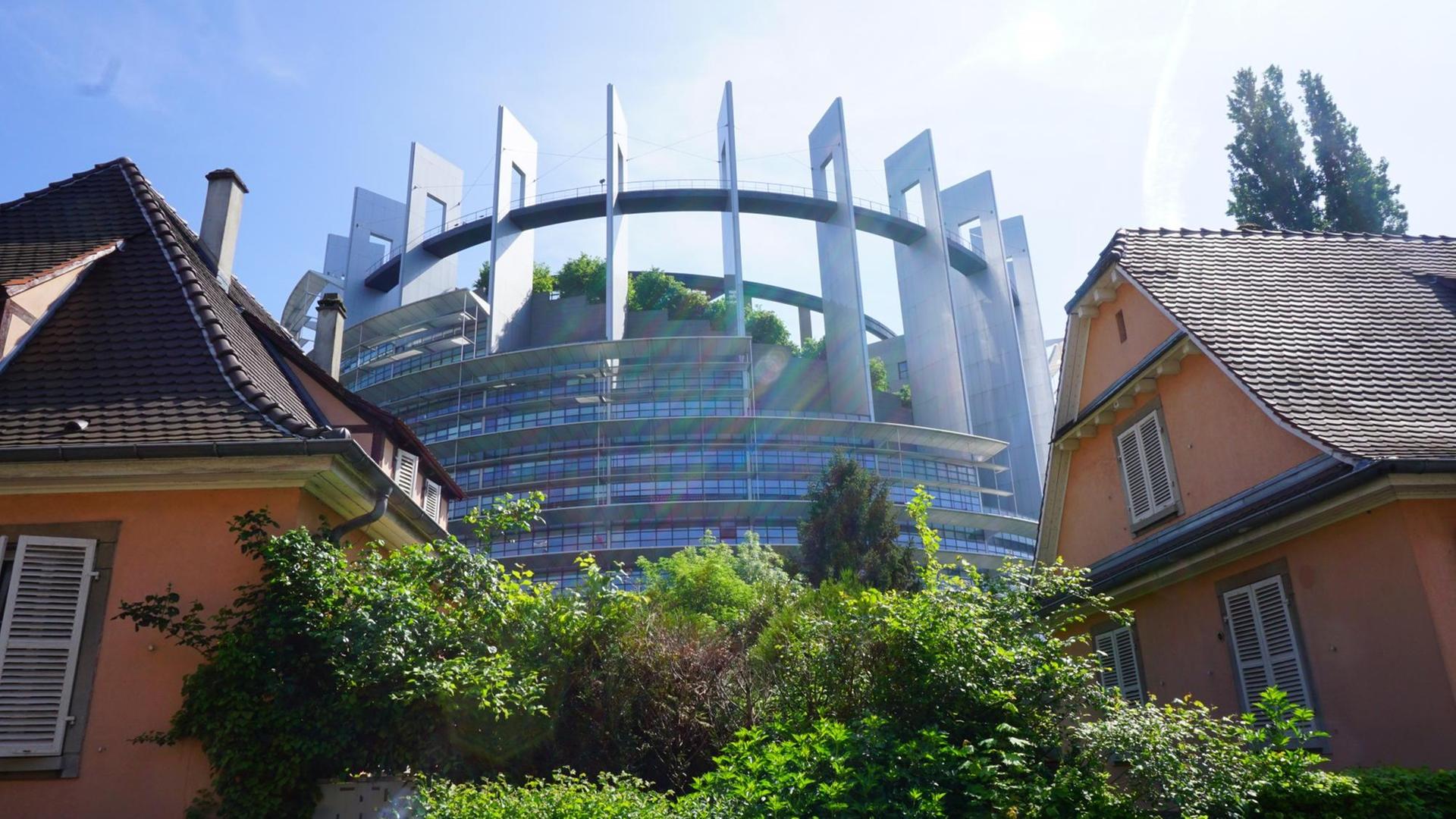 Das Europaparlament in Straßburg.
