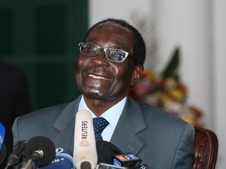 Simbabwes Langzeit-Präsident Robert Mugabe