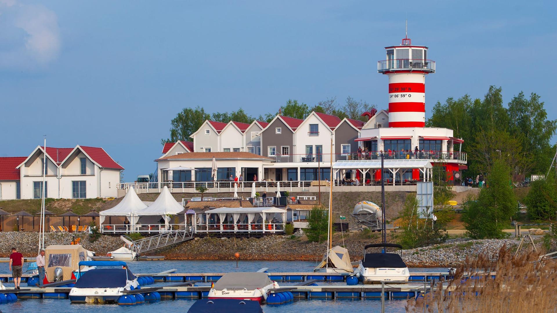 Der Ostsee so fern: Das Lausitzer Seenland erstreckt sich zwischen Senftenberg und Hoyerswerda.