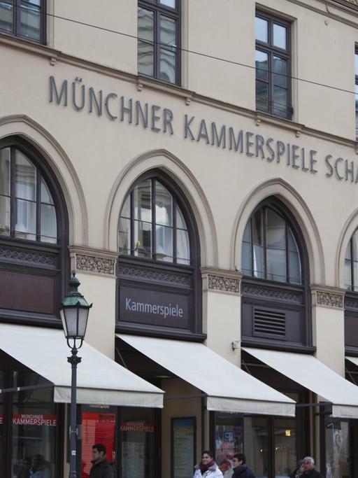 Die Münchner Kammerspiele in der Maximilianstraße.