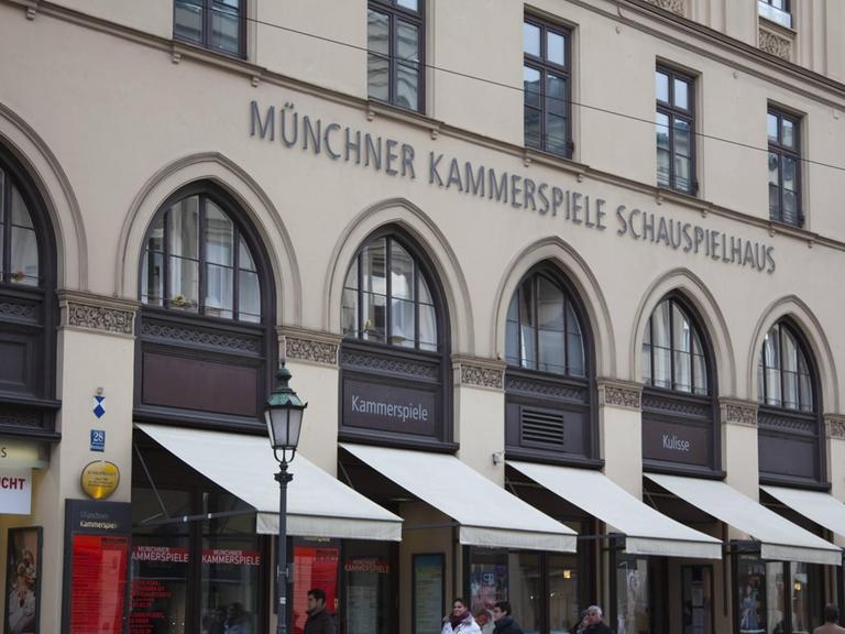 Die Münchner Kammerspiele in der Maximilianstraße.