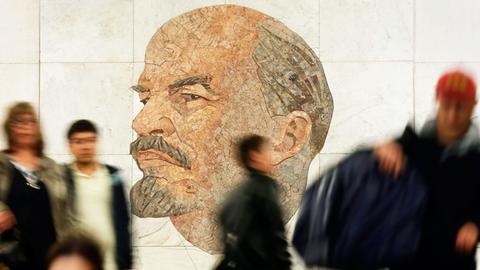 Lenin-Denkmal in Moskau