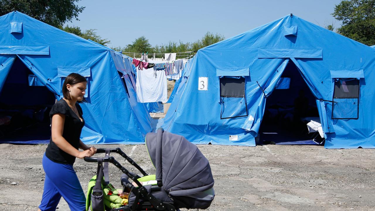 Krim Alltag unter neuer Flagge
