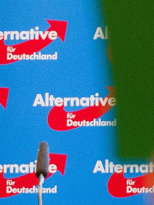 Ein Stimmzettel wird in Hamburg während des Landesparteitags der Alternative für Deutschland (AfD) Hamburg hochgehalten.