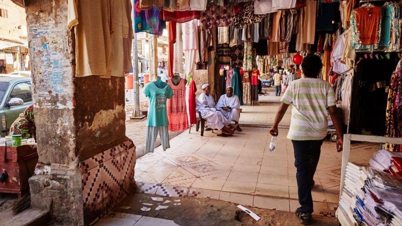 Arabischer Markt in Khartum