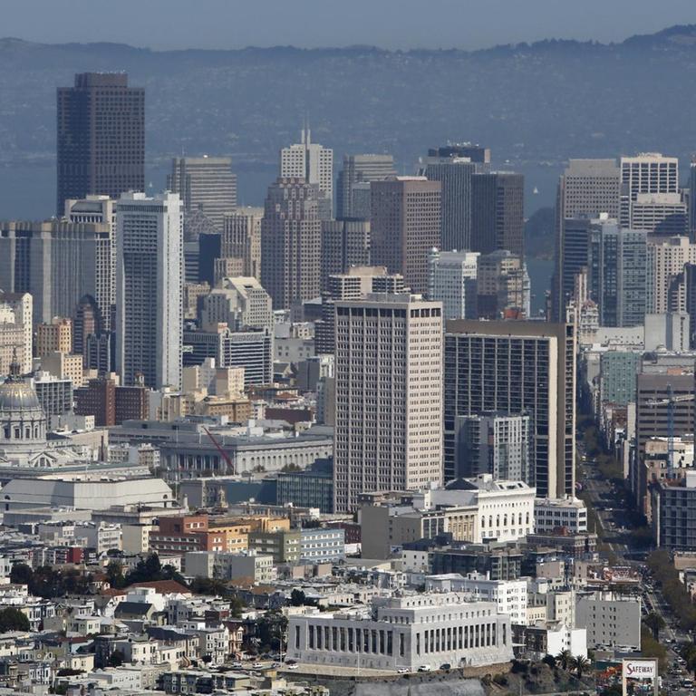 Skyline von San Francisco, Kalifornien
