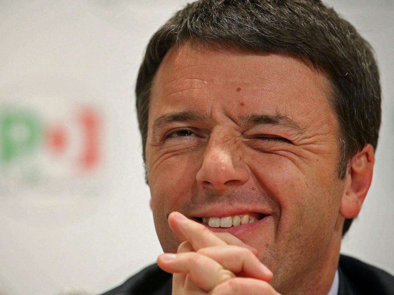 Matteo Renzi will die neue Regierung bilden.