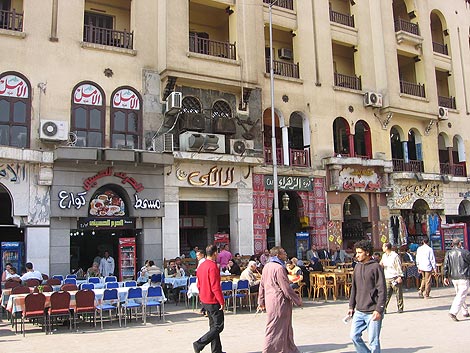 Straßenszene in Kairo