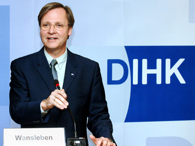 Martin Wansleben, der Hauptgeschäftsführer des Deutschen Industrie- und Handelskammertages (DIHK)