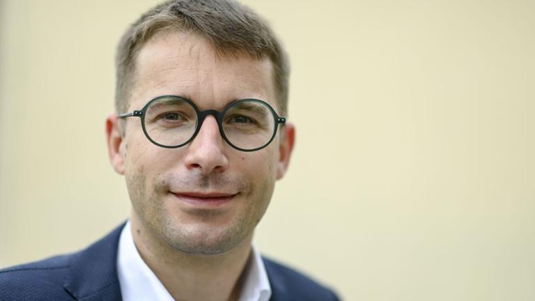 Sebastian Striegel, parlamentarischer Geschäftsführer der Landtagsfraktion der Grünen in Sachsen-Anhalt