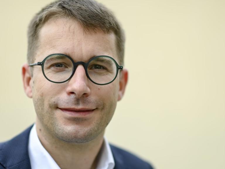 Sebastian Striegel, parlamentarischer Geschäftsführer der Landtagsfraktion der Grünen in Sachsen-Anhalt