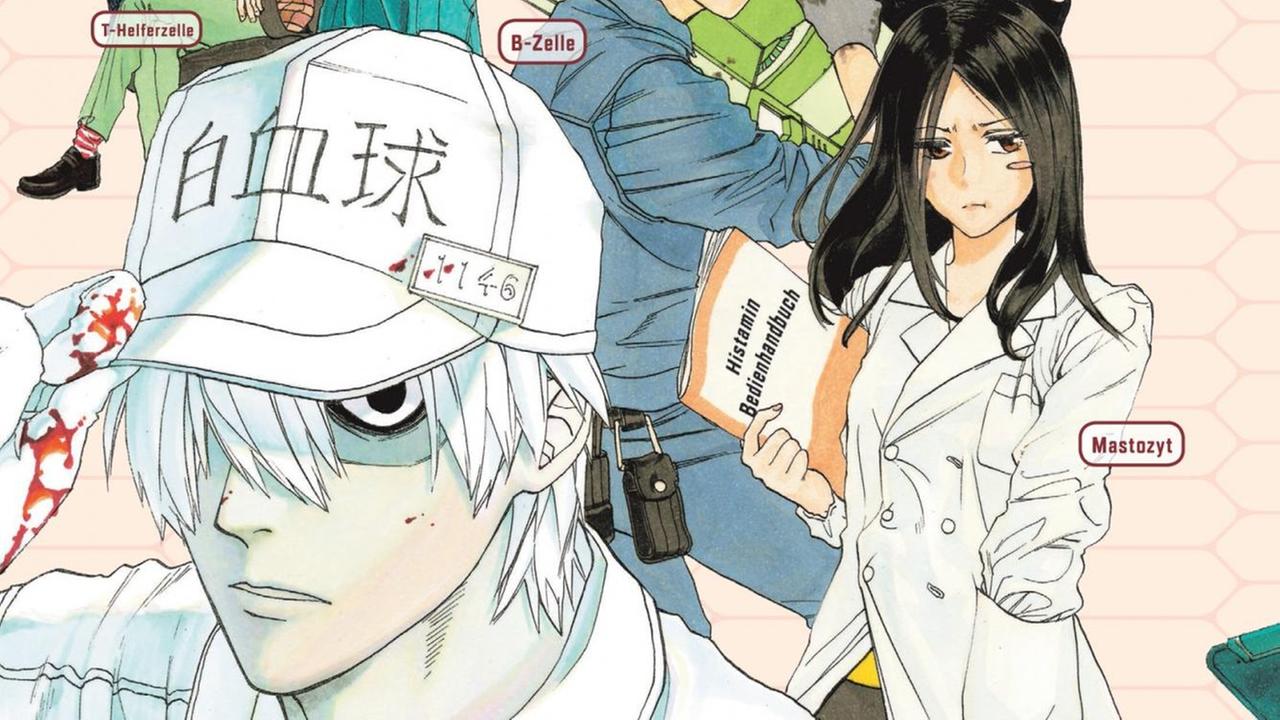Cover des Mangas Cells at Work.