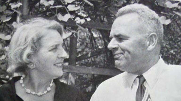 Priscilla und Bart Bok etwa im Jahr 1960