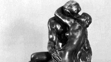 Auguste Rodin, Der Kuss, Bronze, um 1884/1900