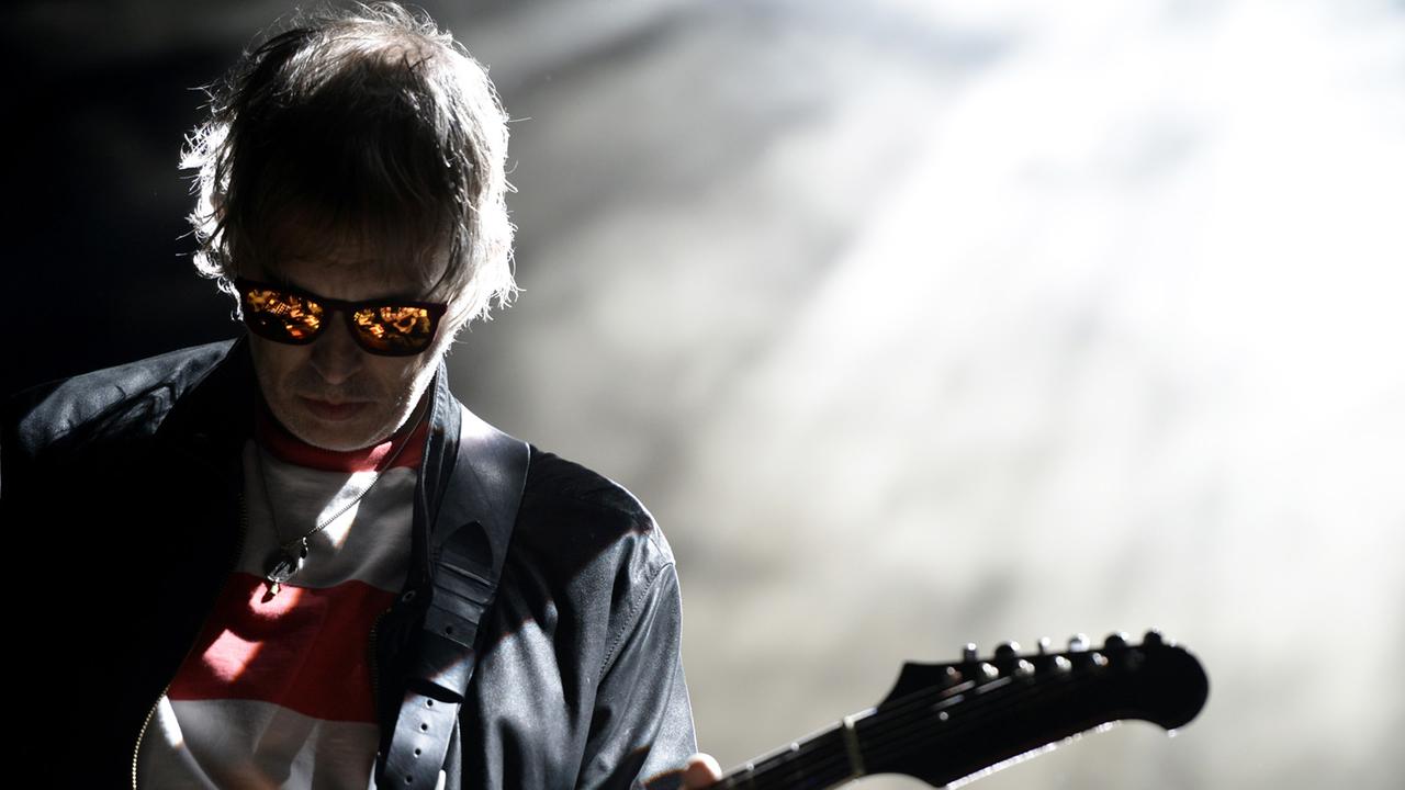 Andy Bell von der britischen Rock-Band Ride beim Primavera Sound Festival am 29. Mai 2015 in Barcelona