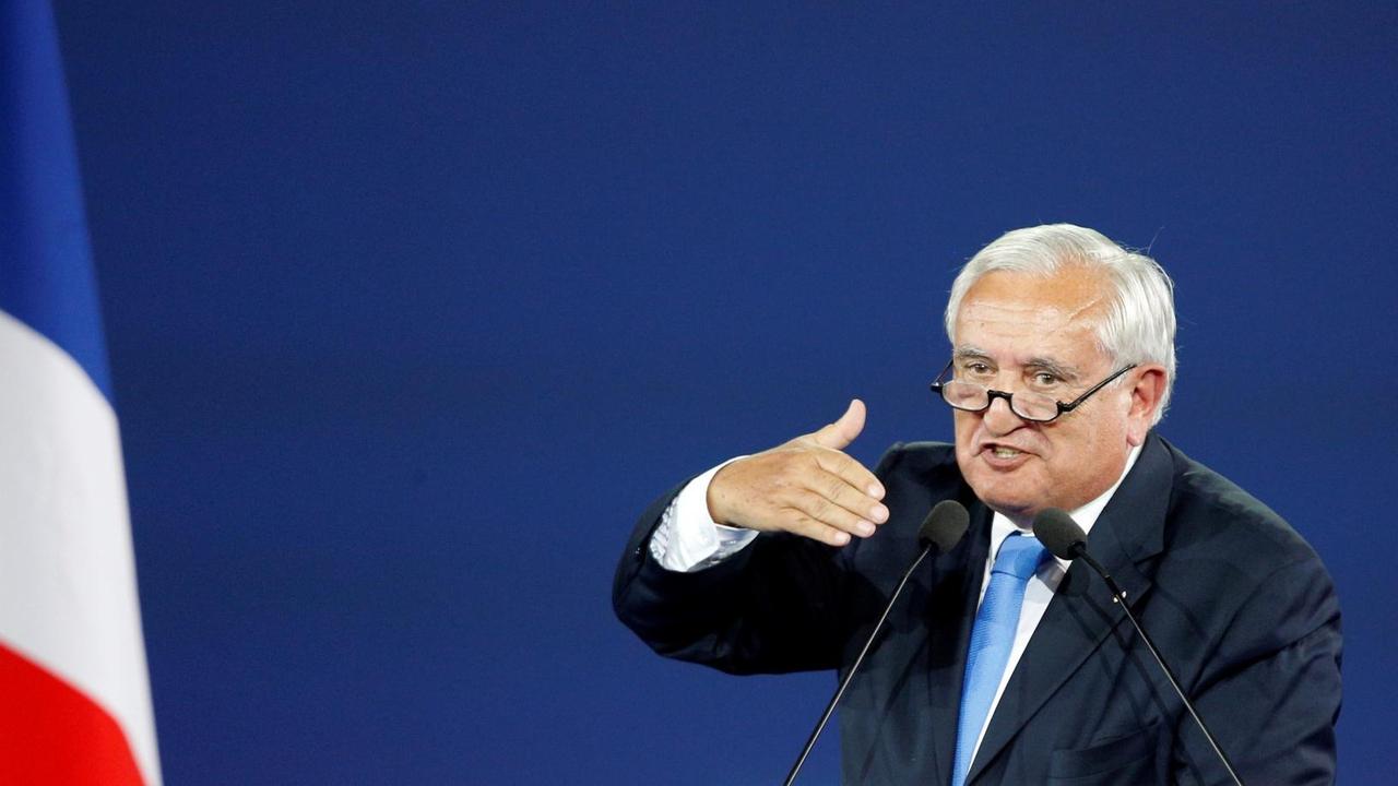 Der ehemalige französische Premierminister Jean-Pierre Raffarin in Paris.