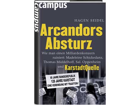 Cover "Arcandors Absturz" von Hagen Seidel