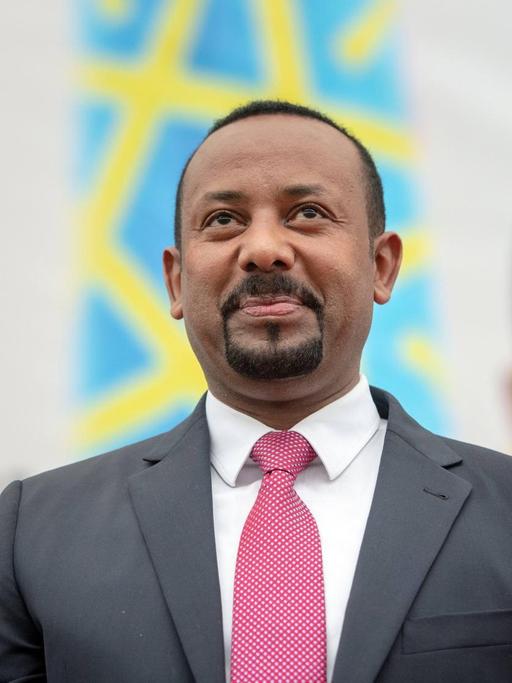 Äthiopiens Premierminister Abiy Ahmed bei einem Besuch in Frankfurt am Main im vergangenen Jahr 2018.