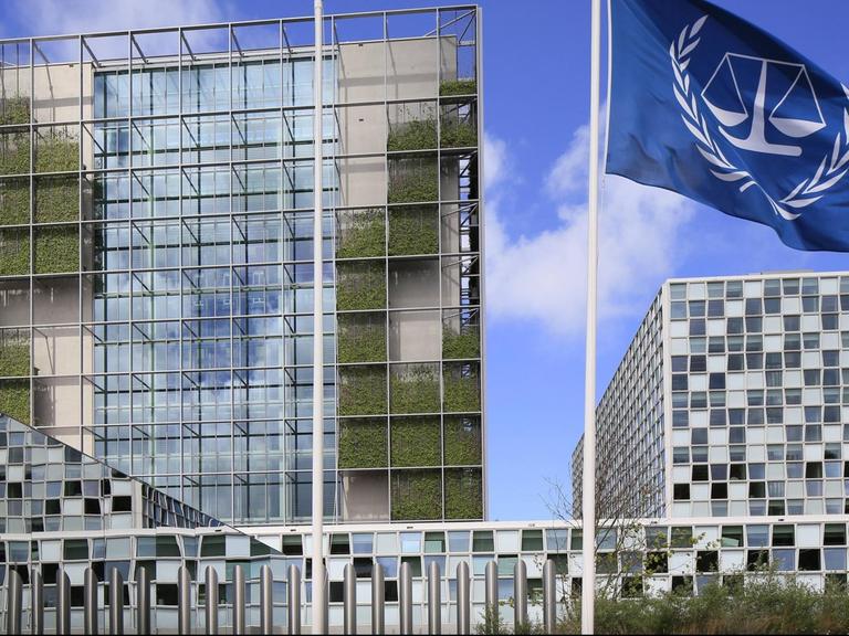 Das Gebäude des Internationalen Strafgerichtshof in Den Haag.
