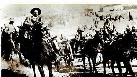 Der mexikanische Revolutionsführer Pancho Villa im Jahr 1916