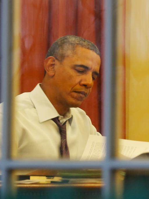 Barack Obama arbeitet an seiner "Rede zur Lage der Nation"