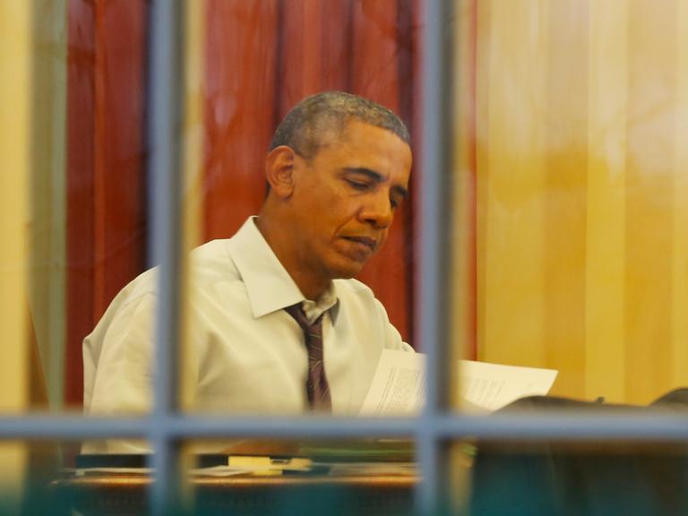 Barack Obama arbeitet an seiner "Rede zur Lage der Nation"