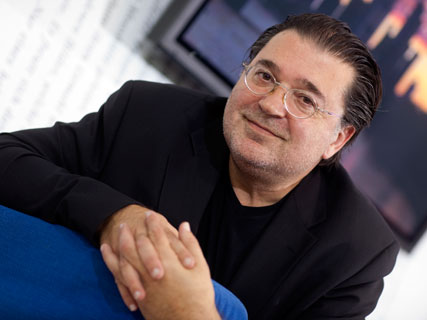 Der niederländische Schriftsteller Leon de Winter auf der Frankfurter Buchmesse 2009