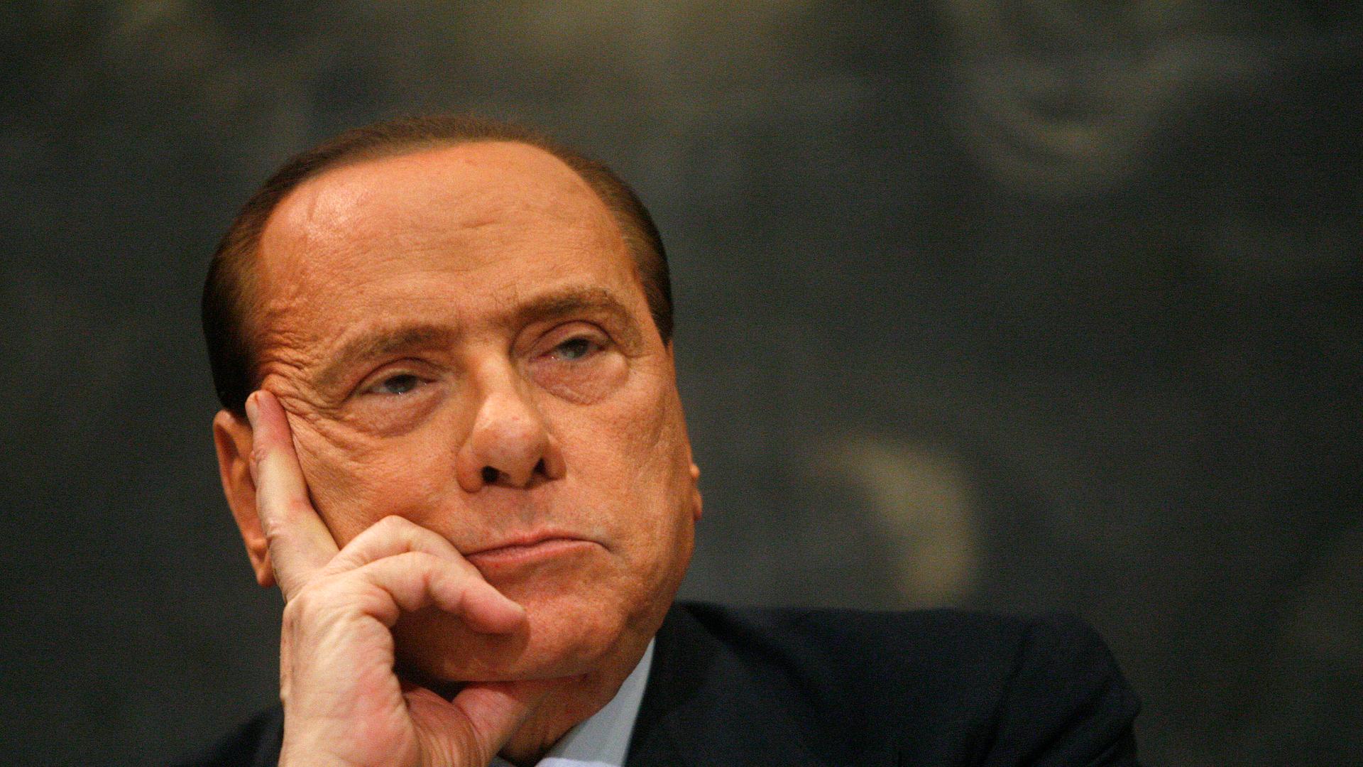 Italy, Rome - October 28 2012
Former Italy's Prime ninister Silvio Berlusconi who has been sentenced to jail for tax fraud has threatened to bring down the government of technocrats led by Mario Monti.
Archive file dated April 24, 2012 Keine Weitergabe an Italy, Rome - October 28 2012
Former Italy's Prime ninister Silvio Berlusconi who has been sentenced to jail for tax fraud has threatened to bring down the government of technocrats led by Mario Monti.
Archive file dated April 24, 2012 Keine Weitergabe an
