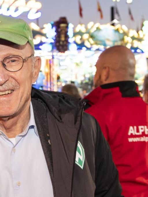 Willi Lemke ehemaliges Mitglied des Aufsichtsrats SV Werder Bremen beim Ischa Werder Business-Event am 984. Bremer Freimarkt