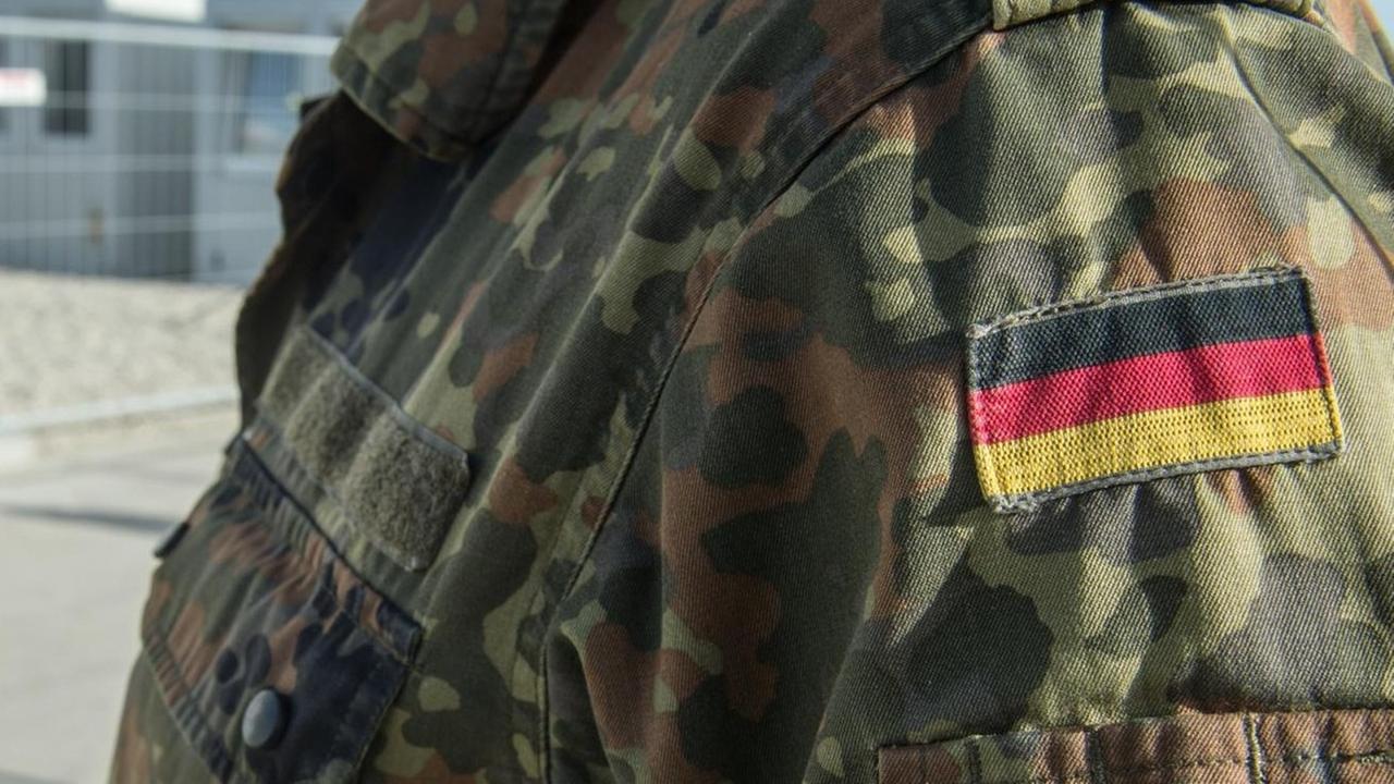 Ein Bundeswehrsoldat 