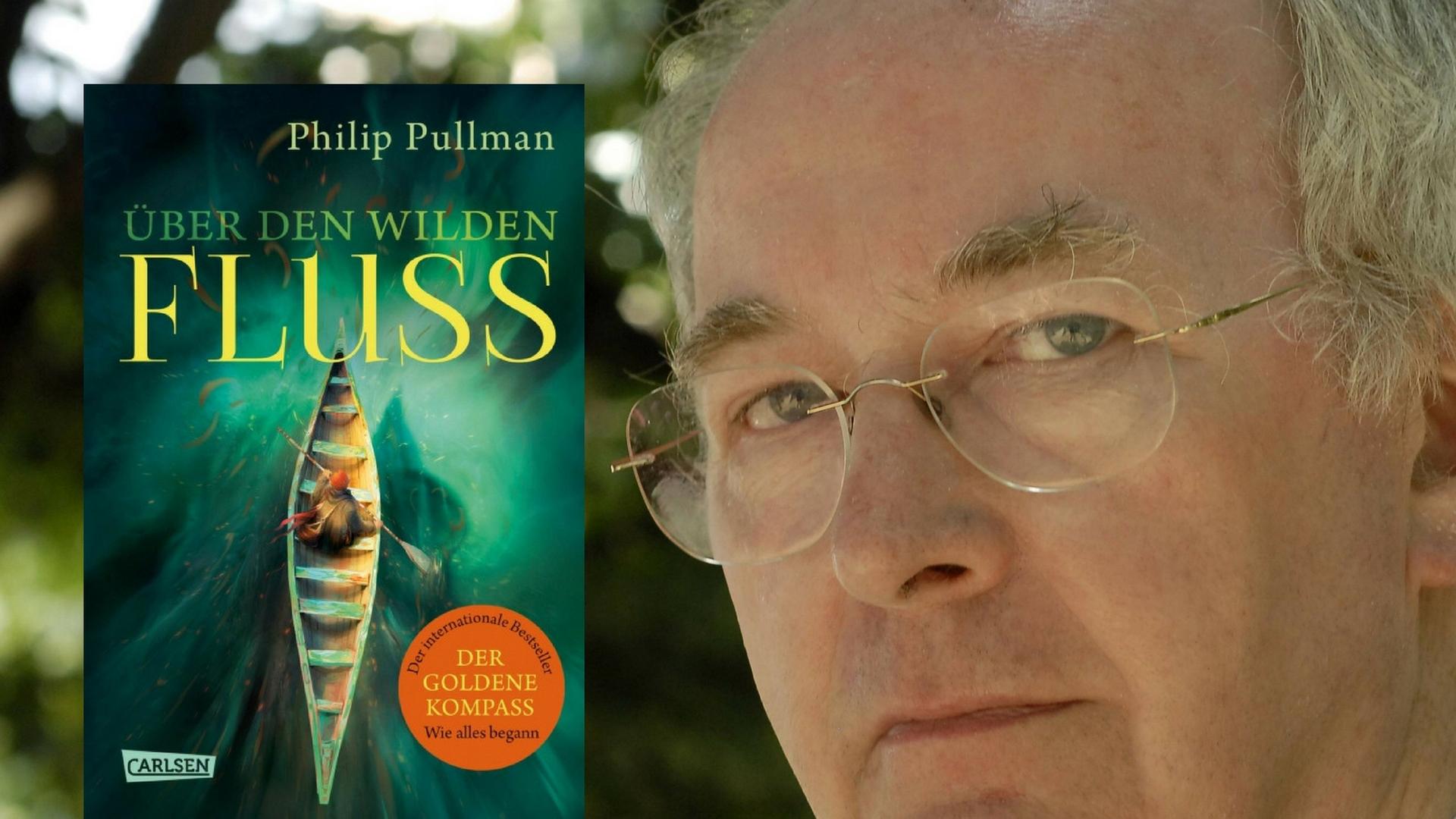 Buchcover Philip Pullman: "Über den wilden Fluss"