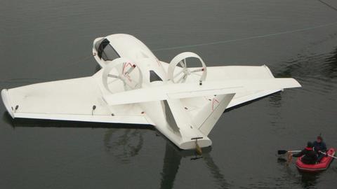 Der Prototyp der Seafalcon.