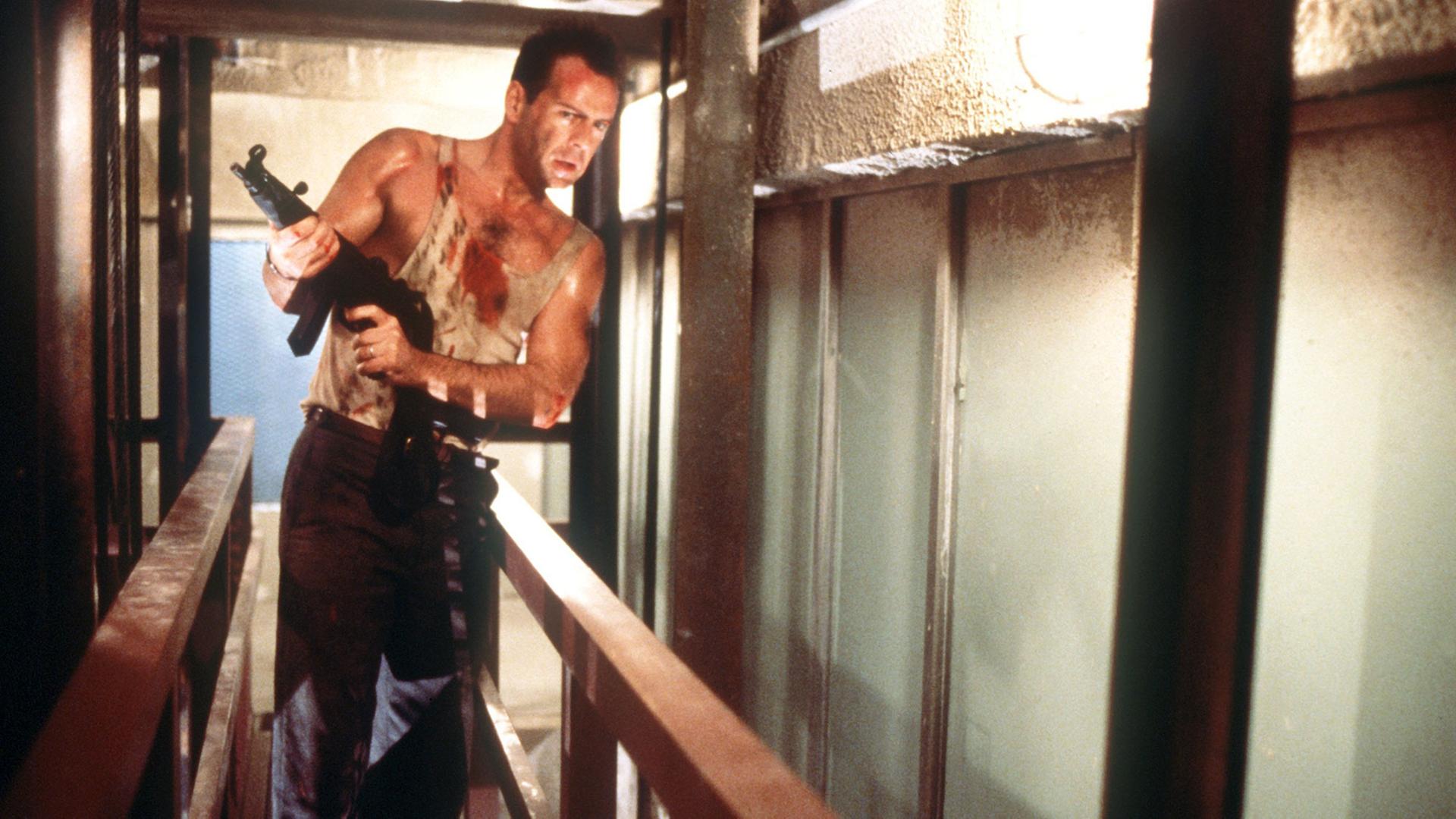 Bruce Willis in "Stirb langsam" Bruce Willis in "Stirb langsam"