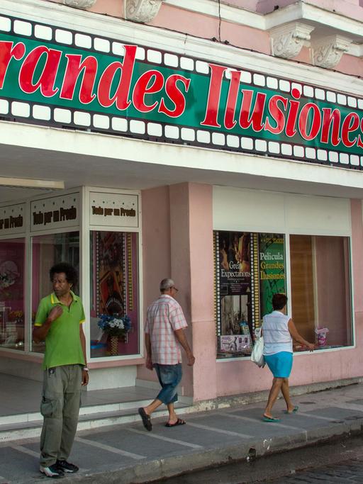 Ein Kino in der Altstadt von Camagüey, der viertgrößten Stadt Kubas.