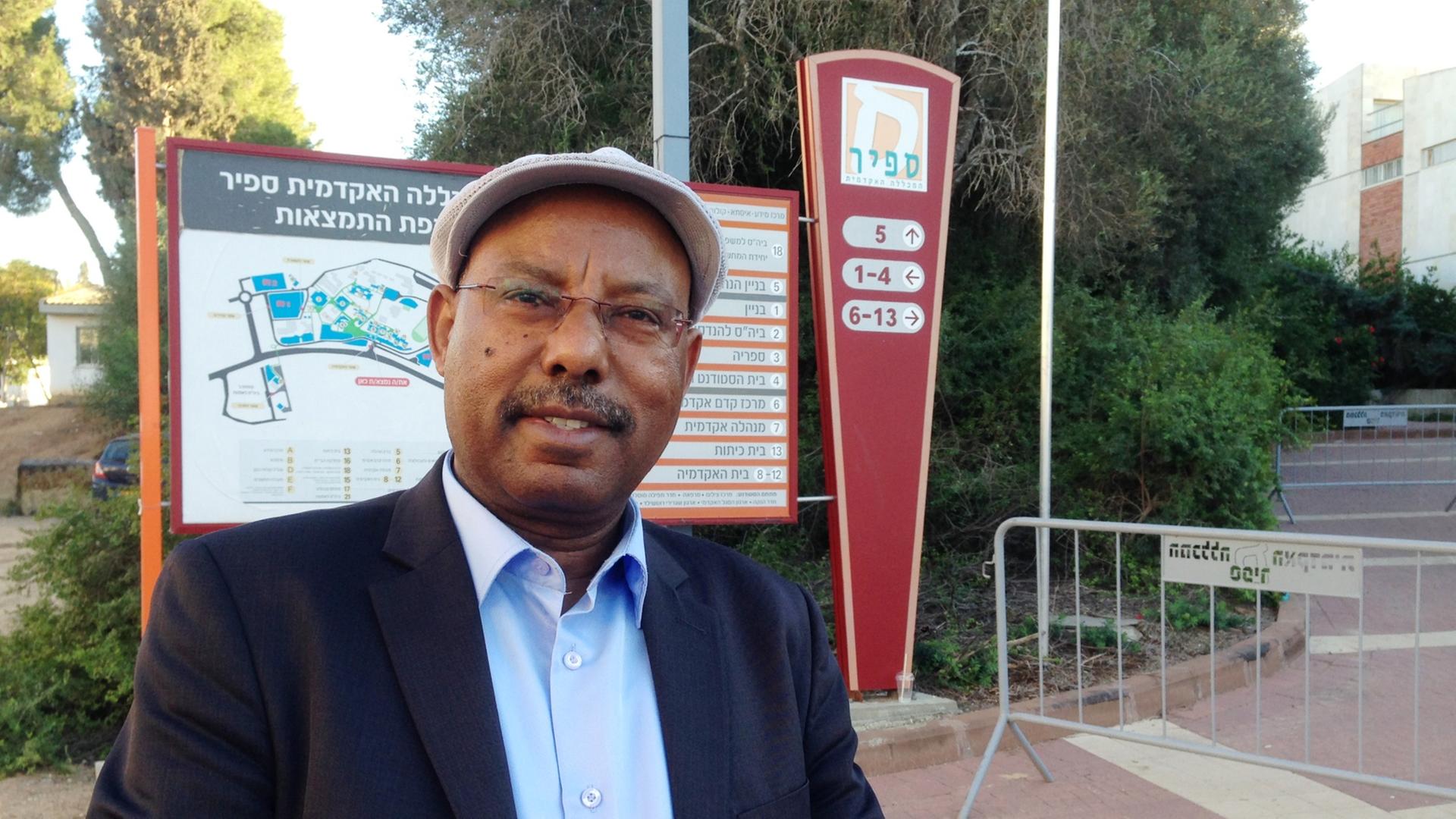 Der äthiopische Knesset-Abgeordnete Avraham Neguse
