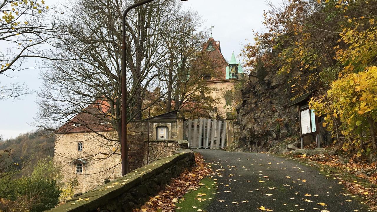 Früher ein beliebtes Ausflugsziel, heute fast immer geschlossen: die Burg Kuckucksstein