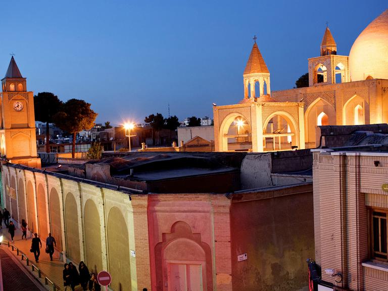 Blick auf die historische Altstadt von Isfahan im Iran