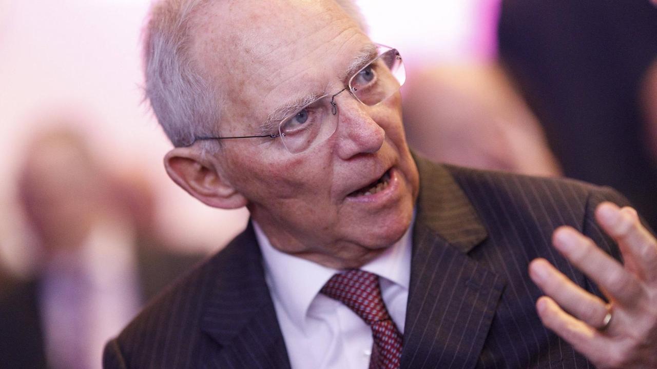 Wolfgang Schäuble auf der dbb-Jahrestagung 2020 im Kongresszentrum der Messe Köln
