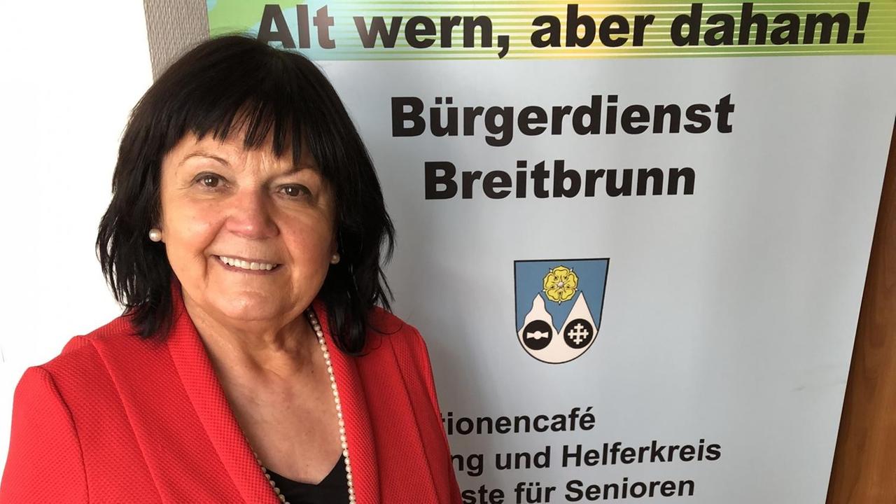 Gertrud Bühl, erste Bürgermeisterin von Breitbrunn in Unterfranken