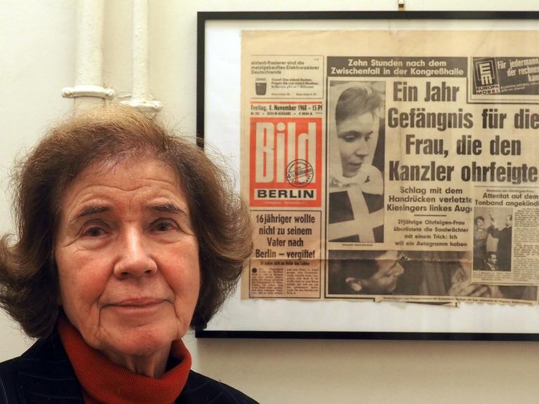 Nachdem Beate Klarsfeld am 7.11. 1968 Bundeskanzler Kiesinger geohrfeigt hatte, wurde sie zu einem Jahr Gefängnis verurteilt, musste die Strafe jedoch nicht antreten.