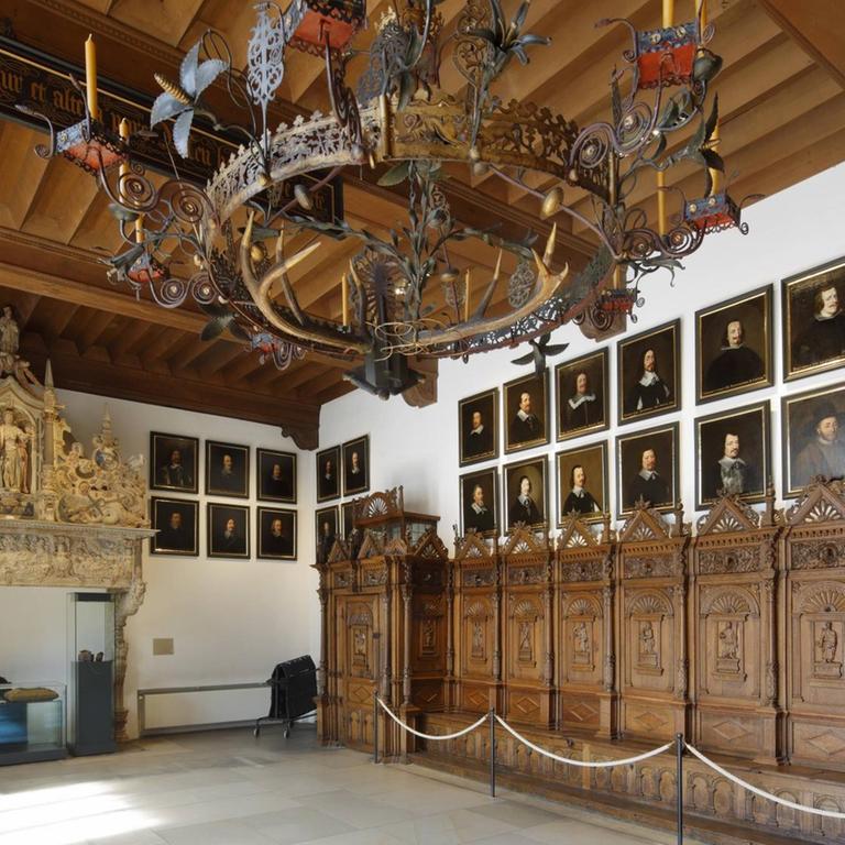 Der Friedenssaal im Historischen Rathaus von Münster