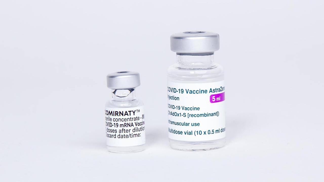 Impfstoffe von Biontech und Astrazeneca